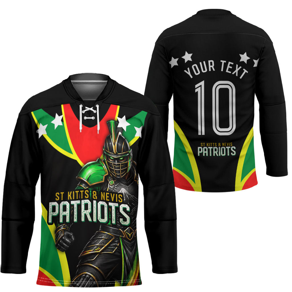 Personalized St Kitts And Nevis Patriots Cricket Hockey Jersey Dynamic Player Celebration Team Pride