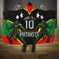 Personalized St Kitts And Nevis Patriots Cricket Hooded Blanket Dynamic Player Celebration Team Pride