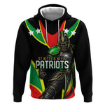 Personalized St Kitts And Nevis Patriots Cricket Hoodie Dynamic Player Celebration Team Pride