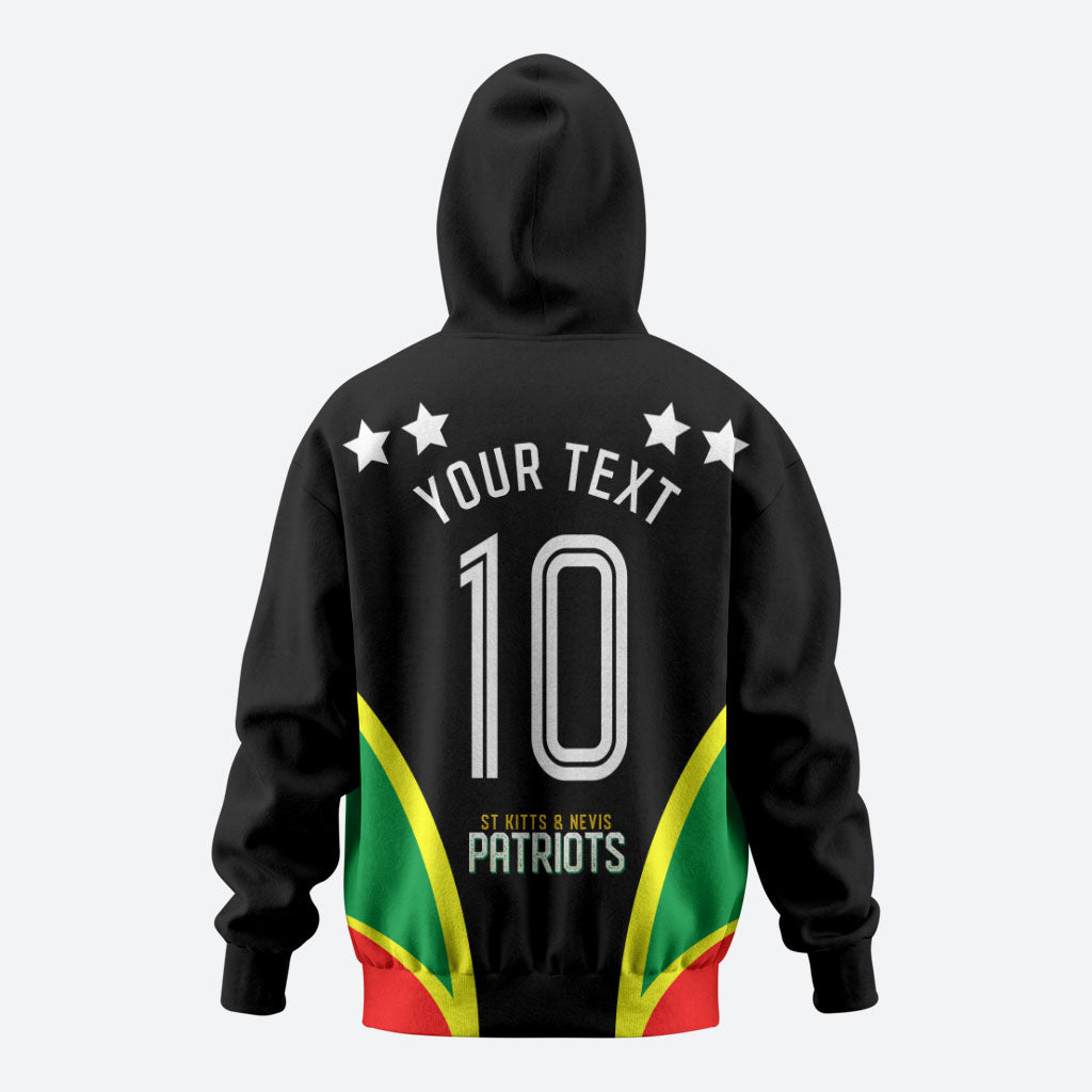 Personalized St Kitts And Nevis Patriots Cricket Hoodie Dynamic Player Celebration Team Pride