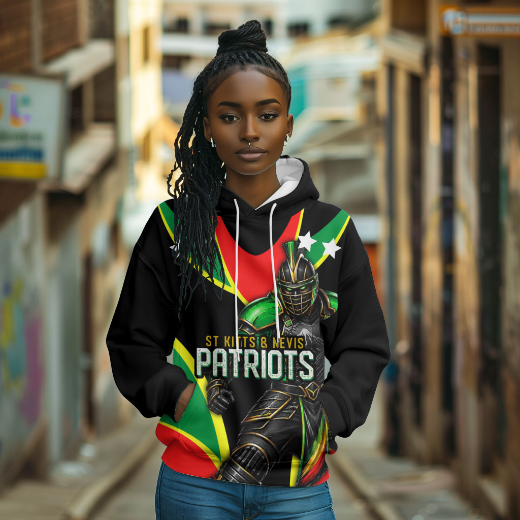 Personalized St Kitts And Nevis Patriots Cricket Hoodie Dynamic Player Celebration Team Pride