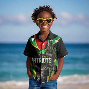 Personalized St Kitts And Nevis Patriots Cricket Kid Hawaiian Shirt Dynamic Player Celebration Team Pride