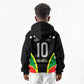 Personalized St Kitts And Nevis Patriots Cricket Kid Hoodie Dynamic Player Celebration Team Pride