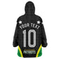 Personalized St Kitts And Nevis Patriots Cricket Kid Wearable Blanket Hoodie Dynamic Player Celebration Team Pride