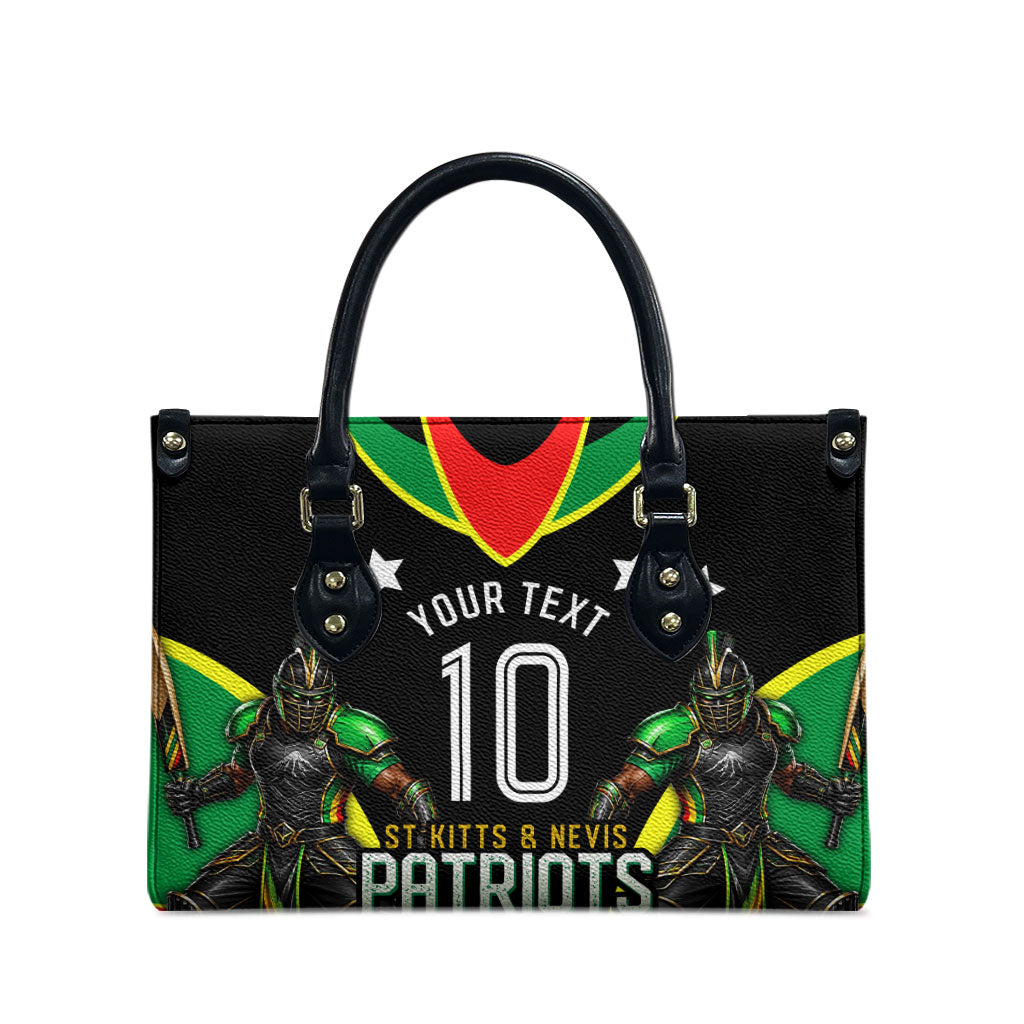 Personalized St Kitts And Nevis Patriots Cricket Leather Bag Dynamic Player Celebration Team Pride