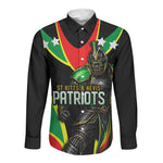 Personalized St Kitts And Nevis Patriots Cricket Long Sleeve Button Shirt Dynamic Player Celebration Team Pride