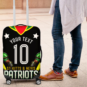 Personalized St Kitts And Nevis Patriots Cricket Luggage Cover Dynamic Player Celebration Team Pride