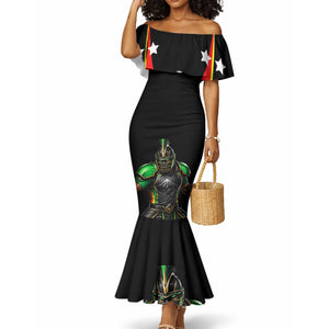 Personalized St Kitts And Nevis Patriots Cricket Mermaid Dress Dynamic Player Celebration Team Pride