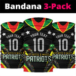 Personalized St Kitts And Nevis Patriots Cricket Neck Gaiter Dynamic Player Celebration Team Pride