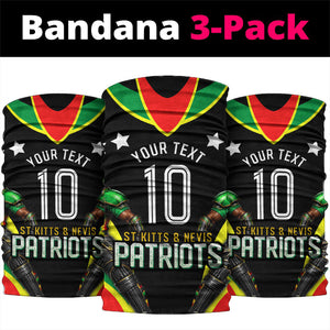 Personalized St Kitts And Nevis Patriots Cricket Neck Gaiter Dynamic Player Celebration Team Pride