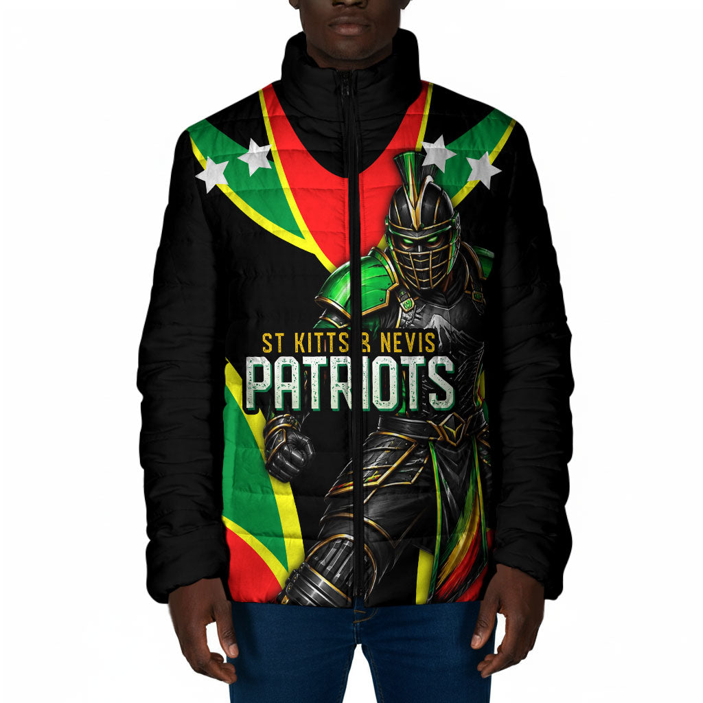 Personalized St Kitts And Nevis Patriots Cricket Padded Jacket Dynamic Player Celebration Team Pride