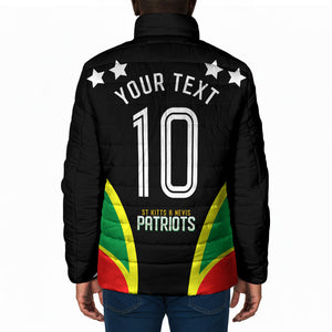 Personalized St Kitts And Nevis Patriots Cricket Padded Jacket Dynamic Player Celebration Team Pride