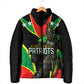 Personalized St Kitts And Nevis Patriots Cricket Padded Jacket Dynamic Player Celebration Team Pride