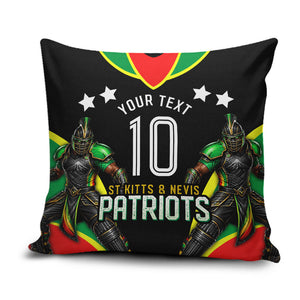 Personalized St Kitts And Nevis Patriots Cricket Pillow Cover Dynamic Player Celebration Team Pride