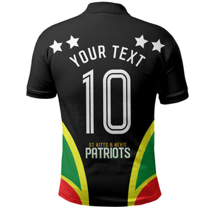 Personalized St Kitts And Nevis Patriots Cricket Polo Shirt Dynamic Player Celebration Team Pride