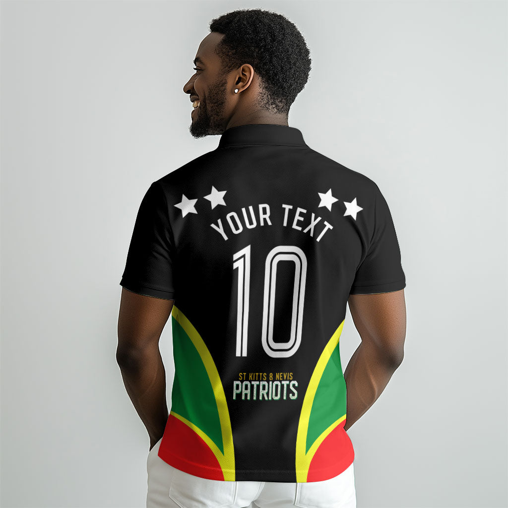Personalized St Kitts And Nevis Patriots Cricket Polo Shirt Dynamic Player Celebration Team Pride