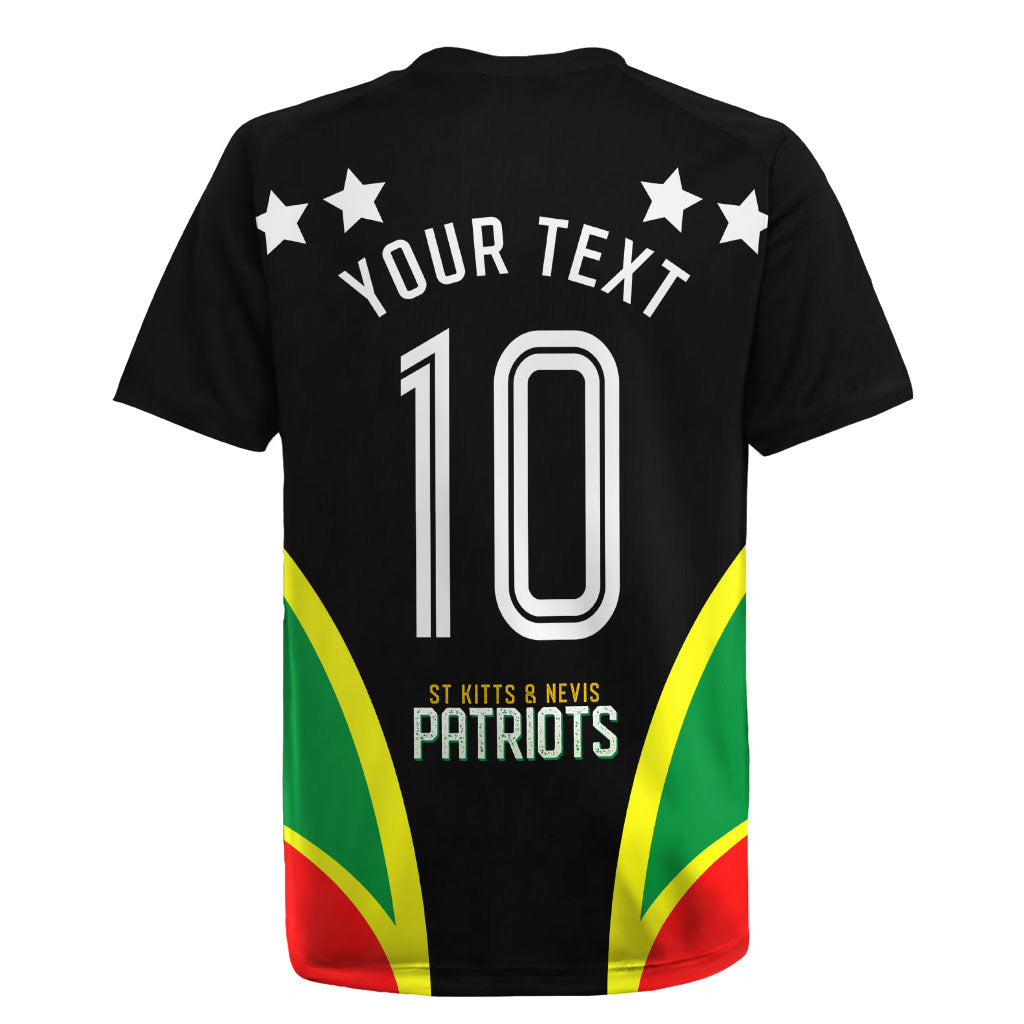 Personalized St Kitts And Nevis Patriots Cricket Rugby Jersey Dynamic Player Celebration Team Pride