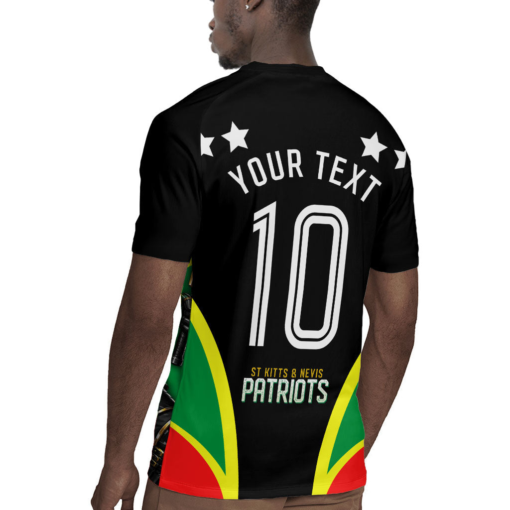 Personalized St Kitts And Nevis Patriots Cricket Rugby Jersey Dynamic Player Celebration Team Pride