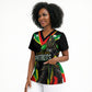 Personalized St Kitts And Nevis Patriots Cricket Scrub Top Dynamic Player Celebration Team Pride