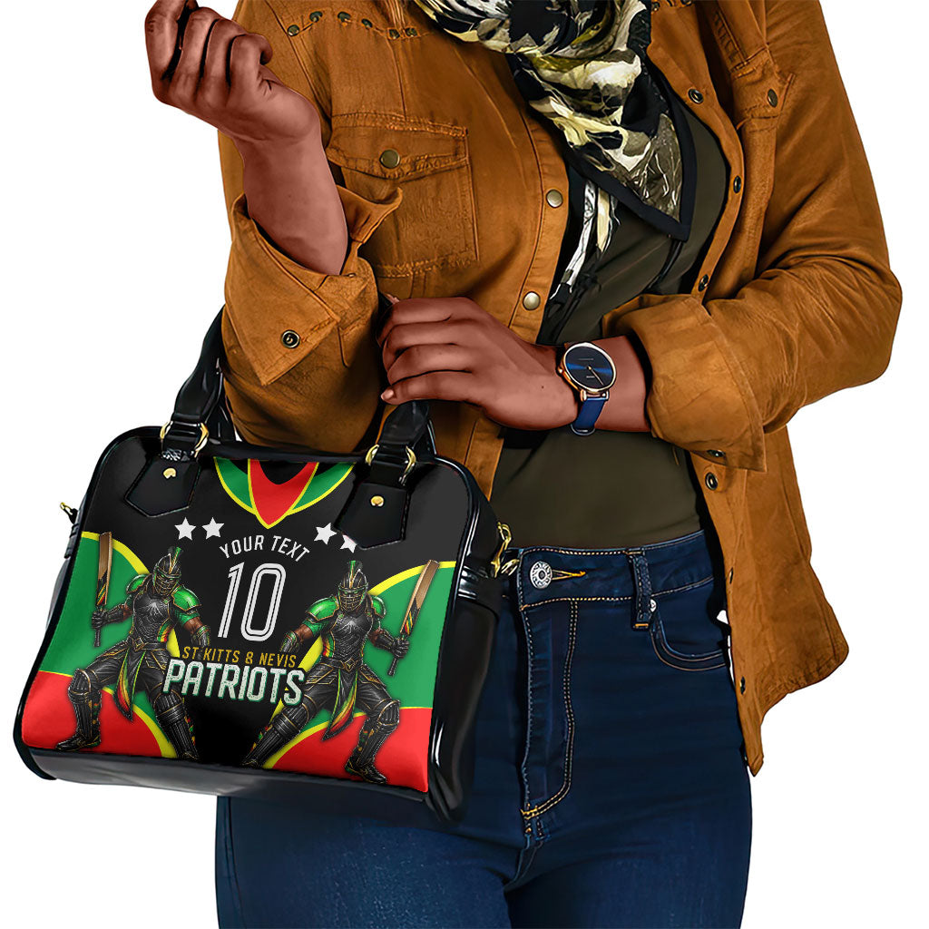 Personalized St Kitts And Nevis Patriots Cricket Shoulder Handbag Dynamic Player Celebration Team Pride