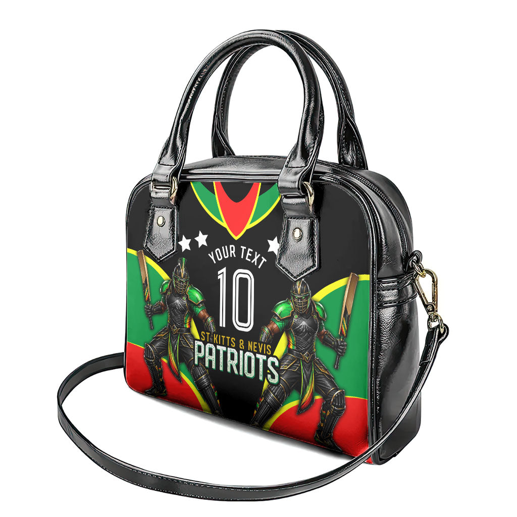 Personalized St Kitts And Nevis Patriots Cricket Shoulder Handbag Dynamic Player Celebration Team Pride