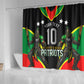 Personalized St Kitts And Nevis Patriots Cricket Shower Curtain Dynamic Player Celebration Team Pride