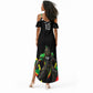 Personalized St Kitts And Nevis Patriots Cricket Summer Maxi Dress Dynamic Player Celebration Team Pride