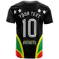Personalized St Kitts And Nevis Patriots Cricket T shirt Dynamic Player Celebration Team Pride