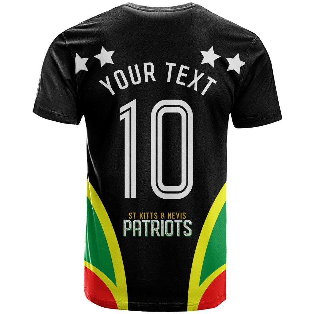 Personalized St Kitts And Nevis Patriots Cricket T shirt Dynamic Player Celebration Team Pride