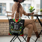 Personalized St Kitts And Nevis Patriots Cricket Tote Bag Dynamic Player Celebration Team Pride