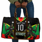 Personalized St Kitts And Nevis Patriots Cricket Travel Bag Dynamic Player Celebration Team Pride