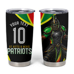 Personalized St Kitts And Nevis Patriots Cricket Tumbler Cup Dynamic Player Celebration Team Pride