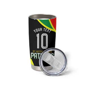 Personalized St Kitts And Nevis Patriots Cricket Tumbler Cup Dynamic Player Celebration Team Pride