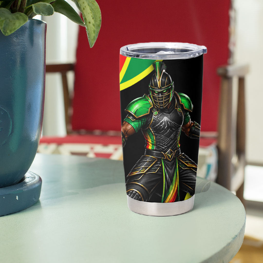 Personalized St Kitts And Nevis Patriots Cricket Tumbler Cup Dynamic Player Celebration Team Pride