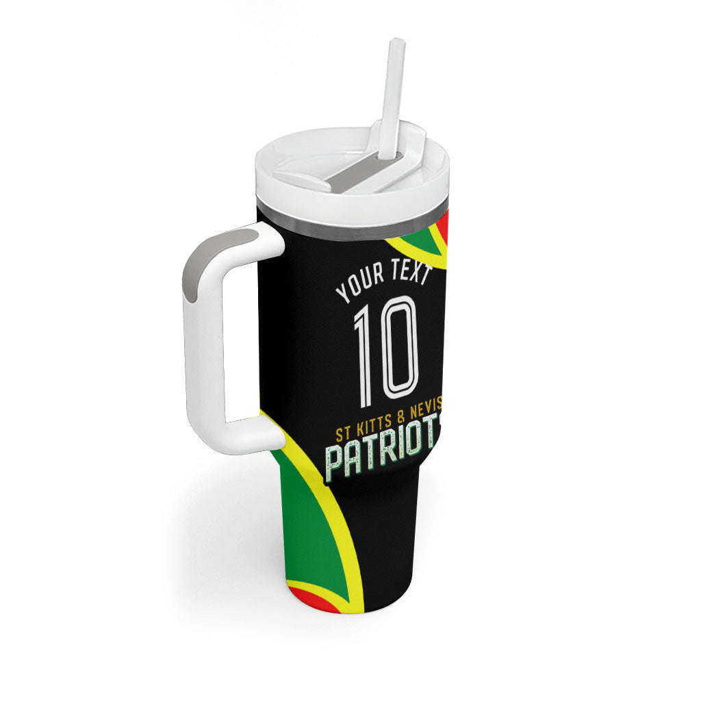 Personalized St Kitts And Nevis Patriots Cricket Tumbler With Handle Dynamic Player Celebration Team Pride