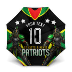 Personalized St Kitts And Nevis Patriots Cricket Umbrella Dynamic Player Celebration Team Pride