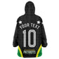 Personalized St Kitts And Nevis Patriots Cricket Wearable Blanket Hoodie Dynamic Player Celebration Team Pride