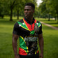 Personalized St Kitts And Nevis Patriots Cricket Zipper Polo Shirt Dynamic Player Celebration Team Pride