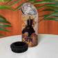 Seth Serpent 4 in 1 Can Cooler Tumbler Sandstorm Egyptian Chaos God in Ancient Desert Tones