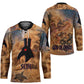 Seth Serpent Hockey Jersey Sandstorm Egyptian Chaos God in Ancient Desert Tones