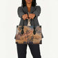 Seth Serpent Leather Bag Sandstorm Egyptian Chaos God in Ancient Desert Tones