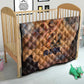Seth Serpent Quilt Sandstorm Egyptian Chaos God in Ancient Desert Tones