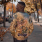 Seth Serpent Sweatshirt Sandstorm Egyptian Chaos God in Ancient Desert Tones