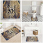 Suty Bathroom Set with Typhonic Beast Staff Ancient Egypt Symbolism