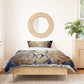 Suty Bedding Set with Typhonic Beast Staff Ancient Egypt Symbolism