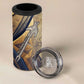 Suty 4 in 1 Can Cooler Tumbler with Typhonic Beast Staff Ancient Egypt Symbolism