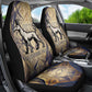 Suty Car Seat Cover with Typhonic Beast Staff Ancient Egypt Symbolism