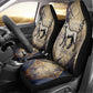 Suty Car Seat Cover with Typhonic Beast Staff Ancient Egypt Symbolism