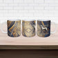 Suty Ceramic Mug with Typhonic Beast Staff Ancient Egypt Symbolism