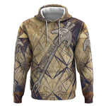 Suty Hoodie with Typhonic Beast Staff Ancient Egypt Symbolism